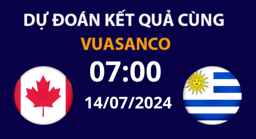 Soi kèo Canada vs Uruguay – 07h00 – 14/07/24 – Copa America 2024