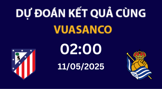 Soi kèo Atlético Madrid vs Real Sociedad – 02h00 – 11/05 – La Liga