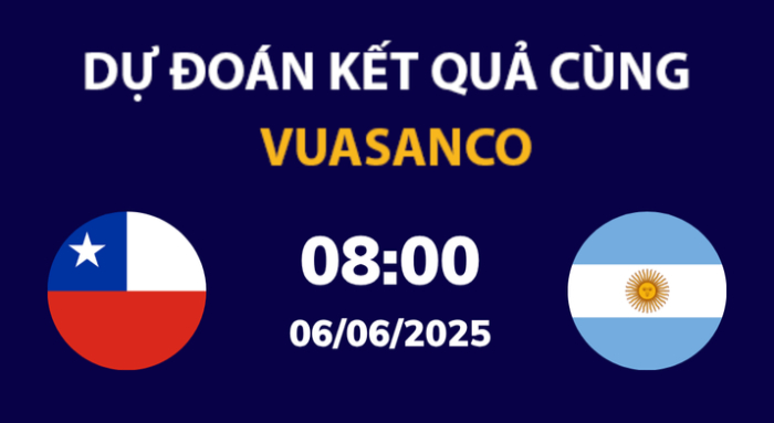 Soi kèo Chile vs Argentina – 08h00 – 06/06 – VL World Cup Nam Mỹ