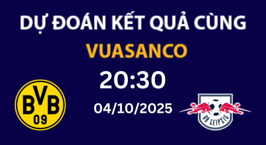 Soi kèo Dortmund vs RB Leipzig – 20h30 – 04/10 – Bundesliga
